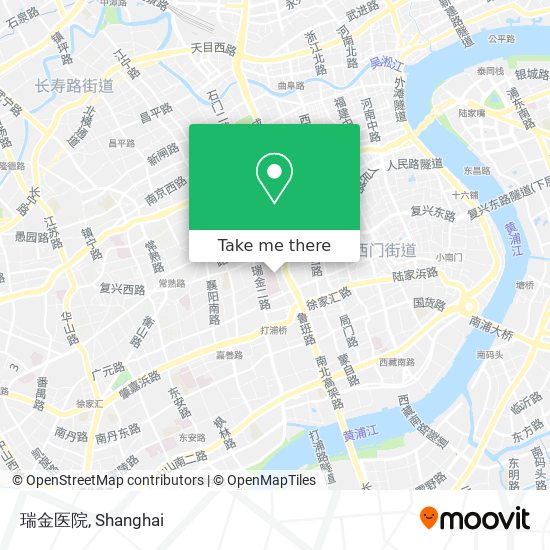 瑞金医院 map