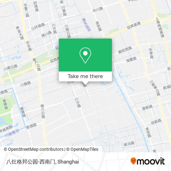 八灶格邦公园-西南门 map