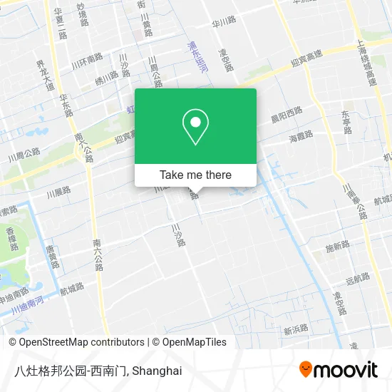 八灶格邦公园-西南门 map