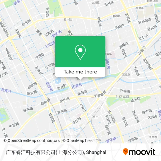 广东睿江科技有限公司(上海分公司) map