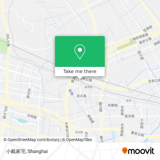 小戴家宅 map