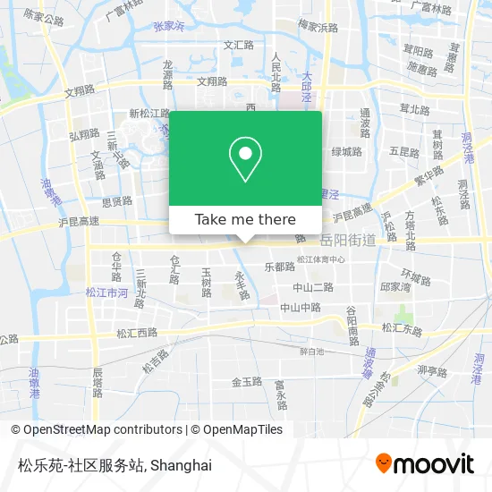 松乐苑-社区服务站 map