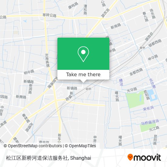 松江区新桥河道保洁服务社 map