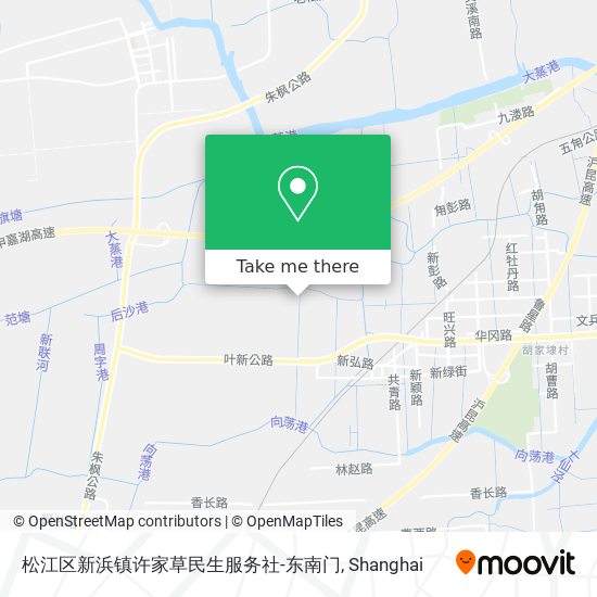 松江区新浜镇许家草民生服务社-东南门 map
