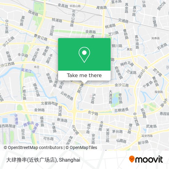 大肆撸串(近铁广场店) map