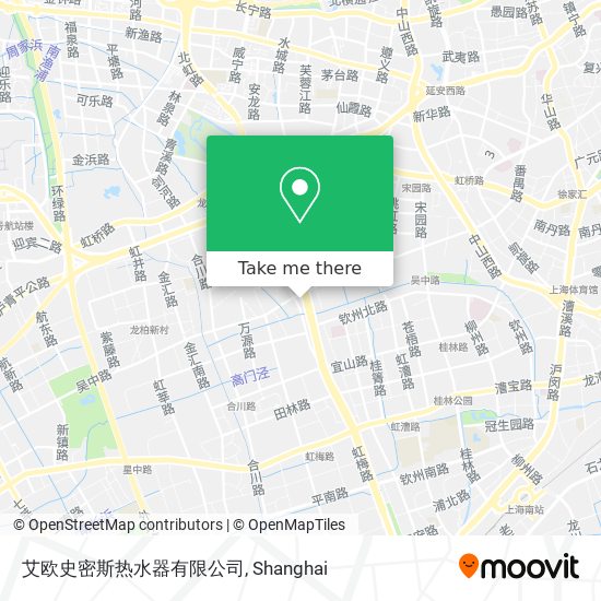 艾欧史密斯热水器有限公司 map