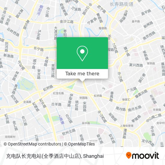 充电队长充电站(全季酒店中山店) map