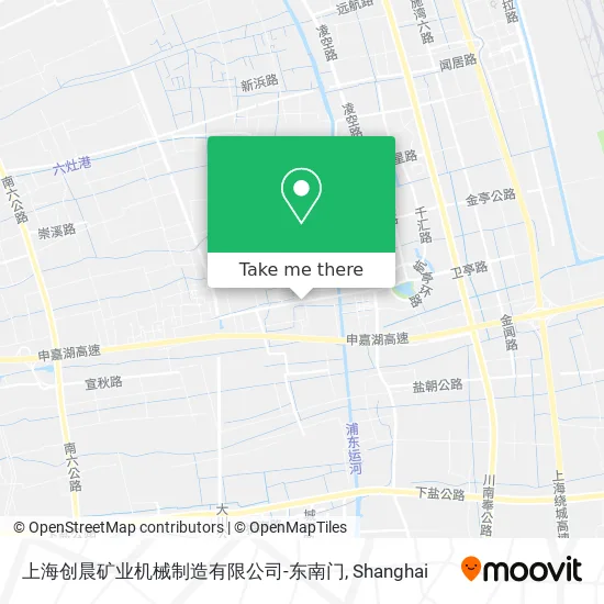 上海创晨矿业机械制造有限公司-东南门 map