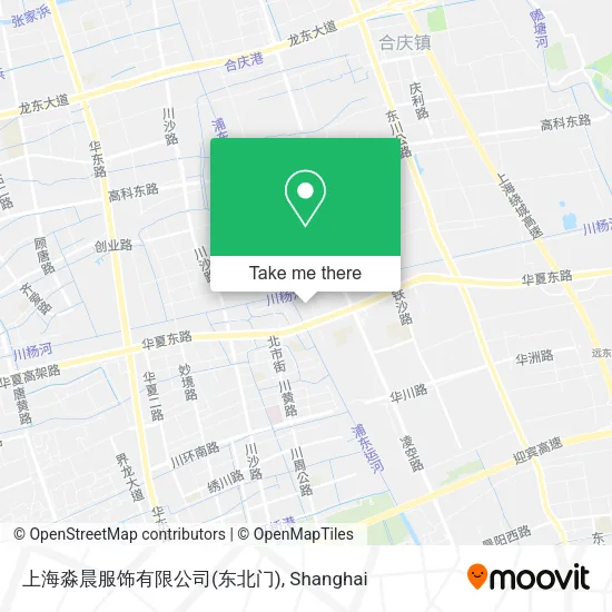 上海淼晨服饰有限公司(东北门) map