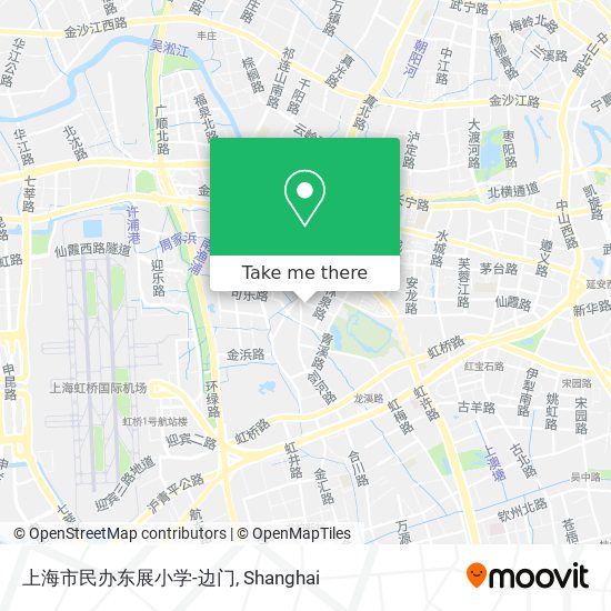 上海市民办东展小学-边门 map