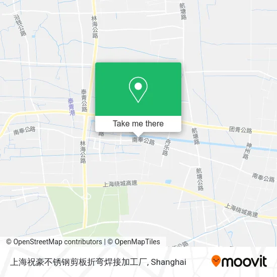 上海祝豪不锈钢剪板折弯焊接加工厂 map