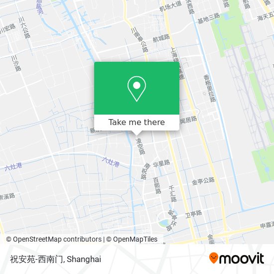 祝安苑-西南门 map
