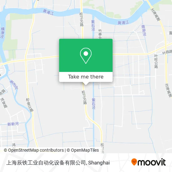 上海辰铁工业自动化设备有限公司 map