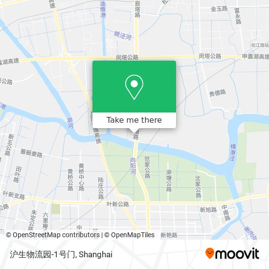 沪生物流园-1号门 map