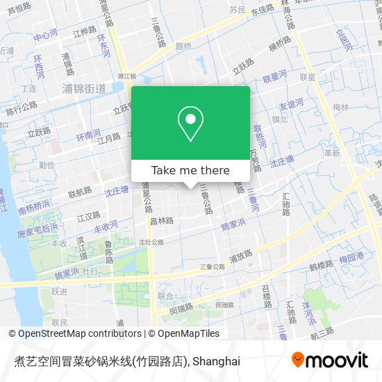 煮艺空间冒菜砂锅米线(竹园路店) map