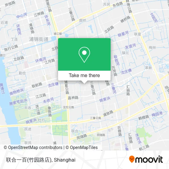 联合一百(竹园路店) map