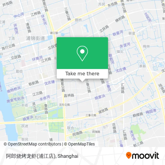 阿郎烧烤龙虾(浦江店) map