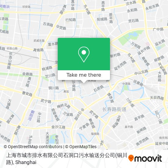 上海市城市排水有限公司石洞口污水输送分公司(铜川路) map