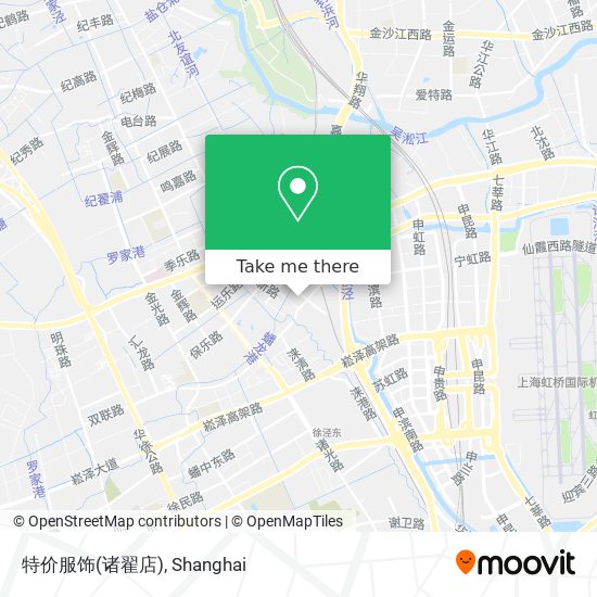 特价服饰(诸翟店) map