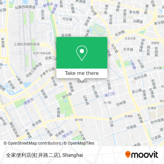 全家便利店(虹井路二店) map