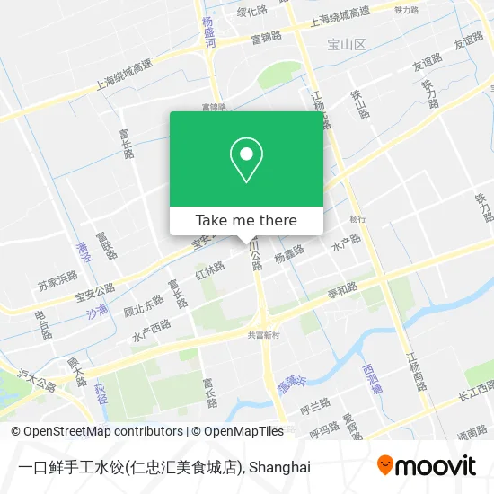 一口鲜手工水饺(仁忠汇美食城店) map