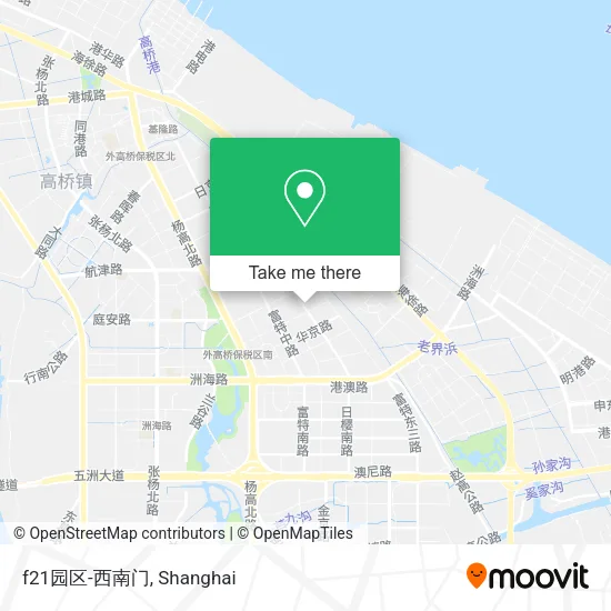 f21园区-西南门 map