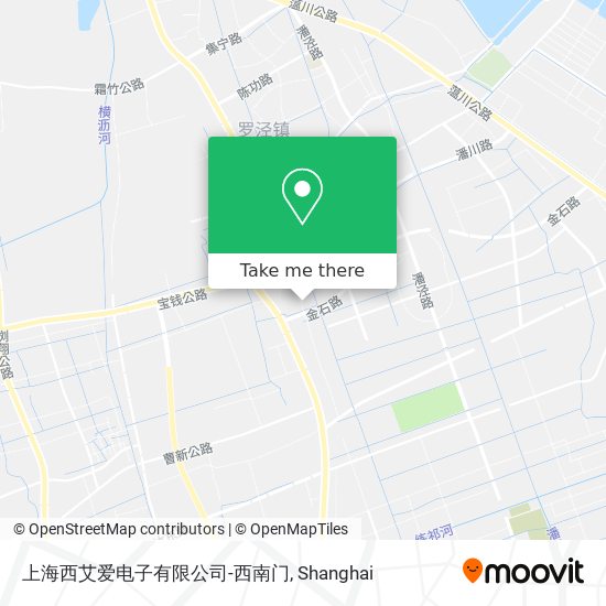 上海西艾爱电子有限公司-西南门 map