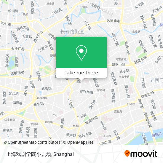 上海戏剧学院小剧场 map