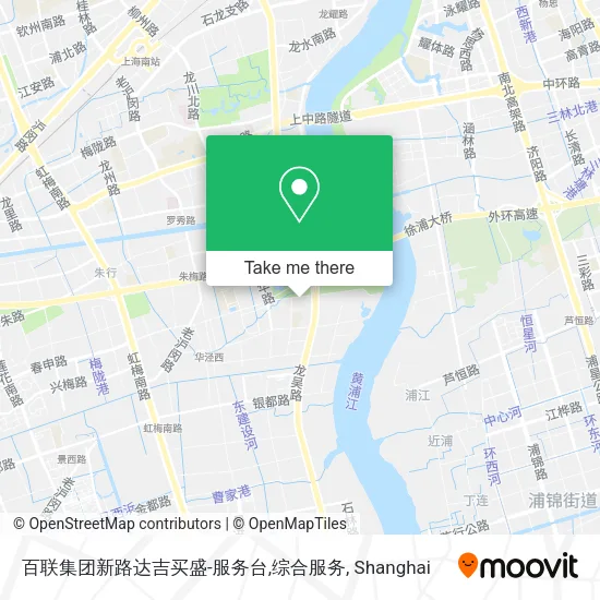 百联集团新路达吉买盛-服务台,综合服务 map