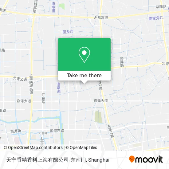 天宁香精香料上海有限公司-东南门 map
