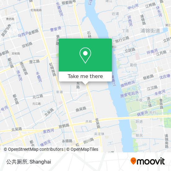 公共厕所 map