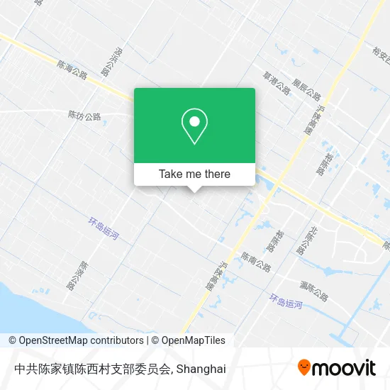 中共陈家镇陈西村支部委员会 map
