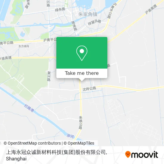 上海永冠众诚新材料科技(集团)股份有限公司 map