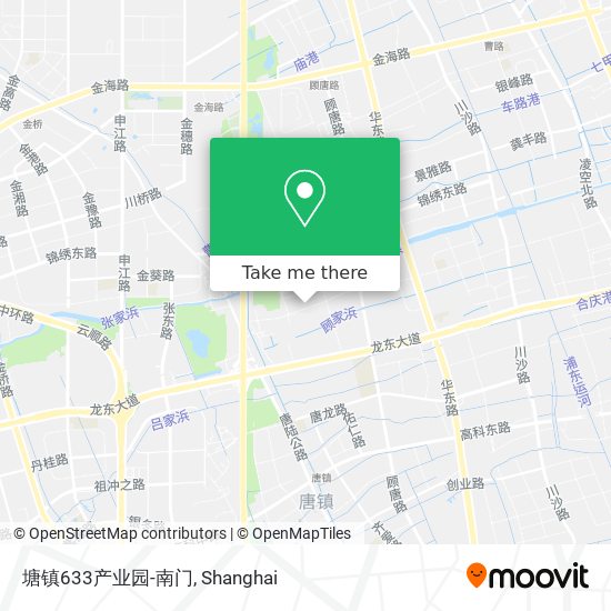 塘镇633产业园-南门 map
