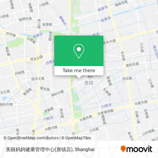 美丽妈妈健康管理中心(唐镇店) map