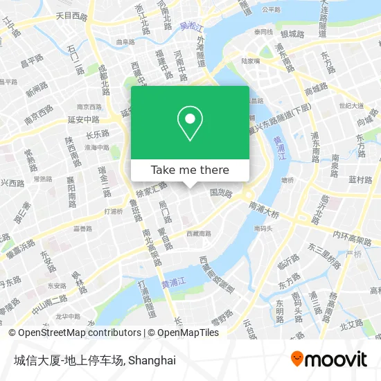 城信大厦-地上停车场 map