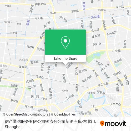 信产通信服务有限公司物流分公司新沪仓库-东北门 map