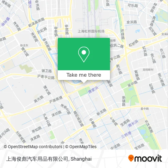 上海俊彪汽车用品有限公司 map