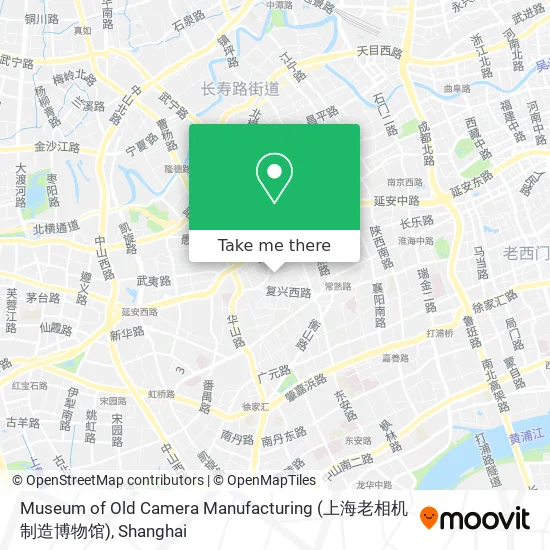 Museum of Old Camera Manufacturing (上海老相机制造博物馆) map