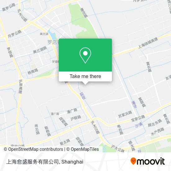 上海愈盛服务有限公司 map