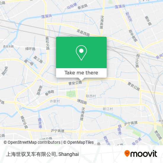 上海世驭叉车有限公司 map