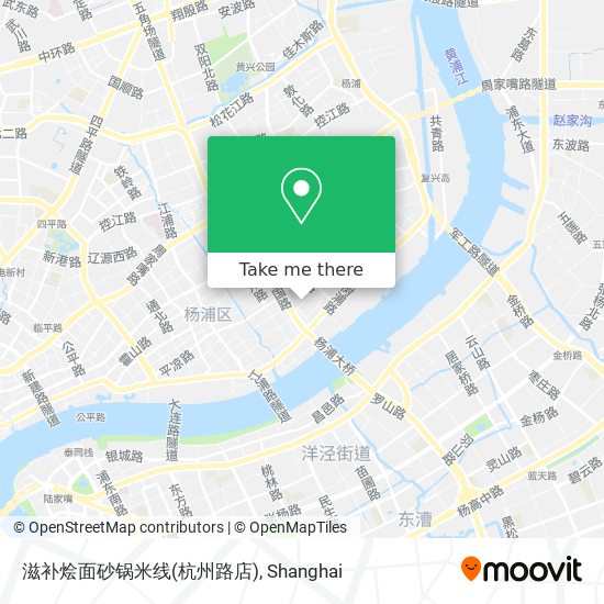 滋补烩面砂锅米线(杭州路店) map