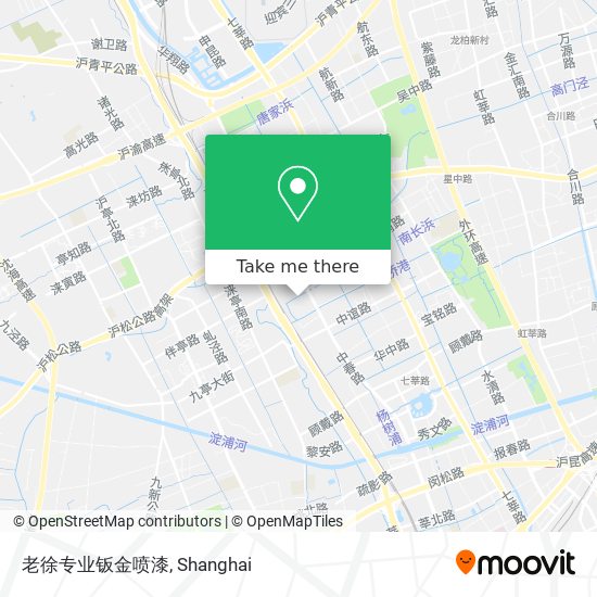 老徐专业钣金喷漆 map