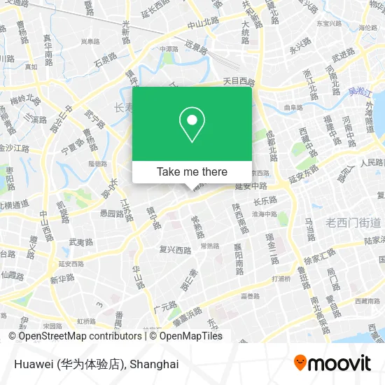 Huawei (华为体验店) map