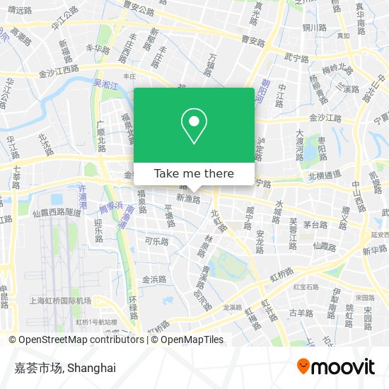 嘉荟市场 map