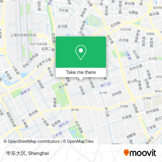 华东大区 map