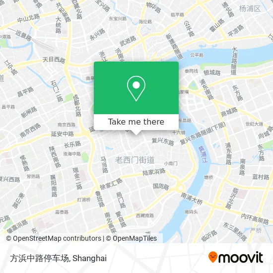 方浜中路停车场 map
