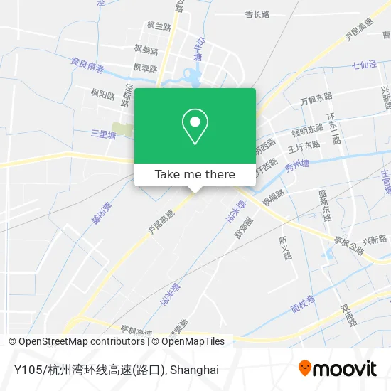 Y105/杭州湾环线高速(路口) map