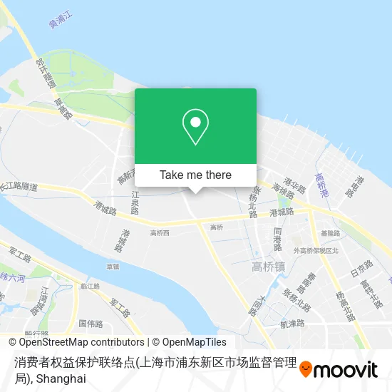 消费者权益保护联络点(上海市浦东新区市场监督管理局) map