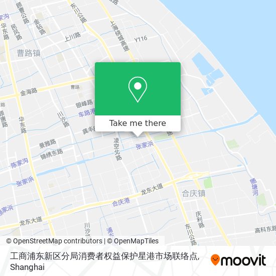 工商浦东新区分局消费者权益保护星港市场联络点 map